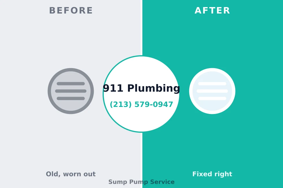Before and after: plumbing company Kenwood, OH